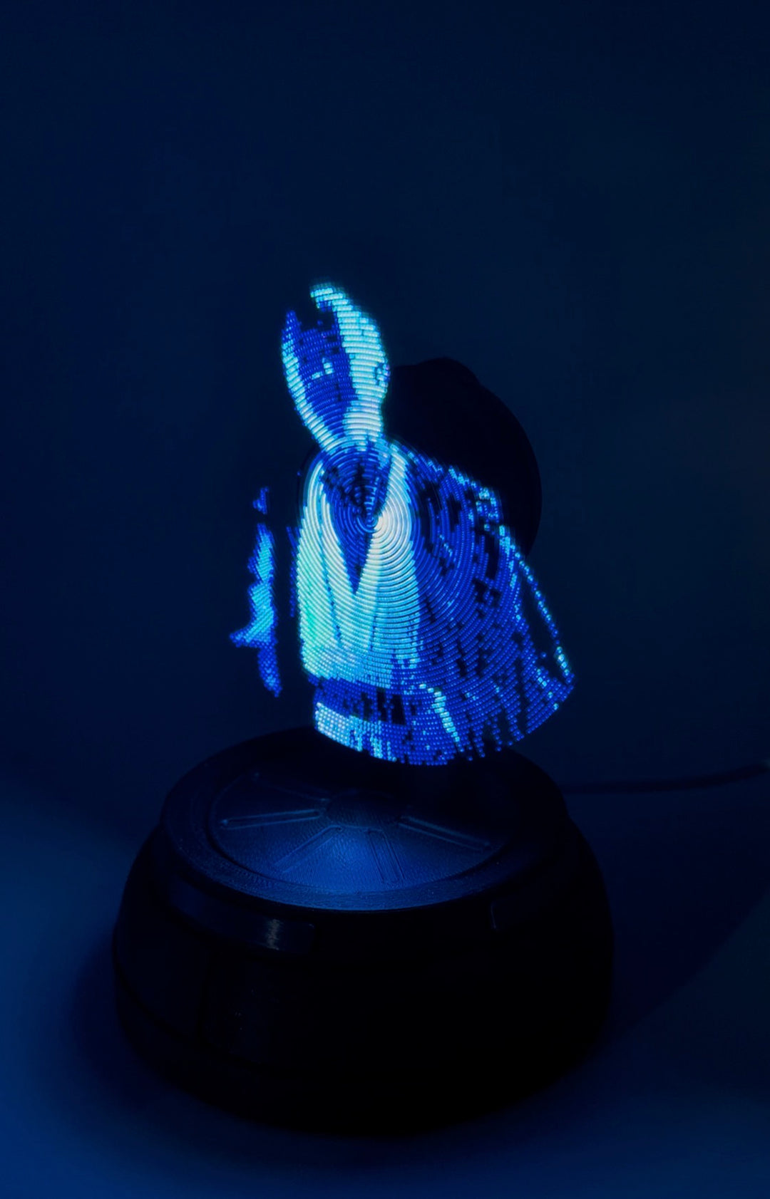 Star Wars Inspired 3D Hologram Projector Over 40 hologram’s | Light-Up Display Fan