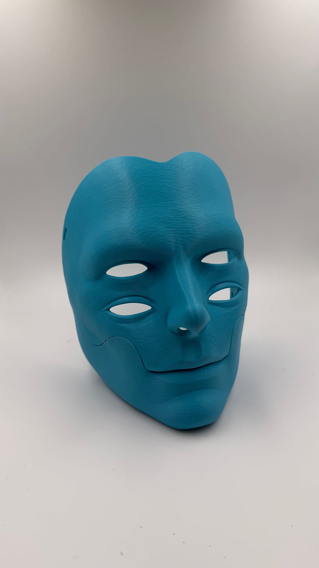 Argos 4 Eye Articulated Jaw Mask | Moving Jaw Monster Cosplay Mask | Four Eye Demon Horror Mask