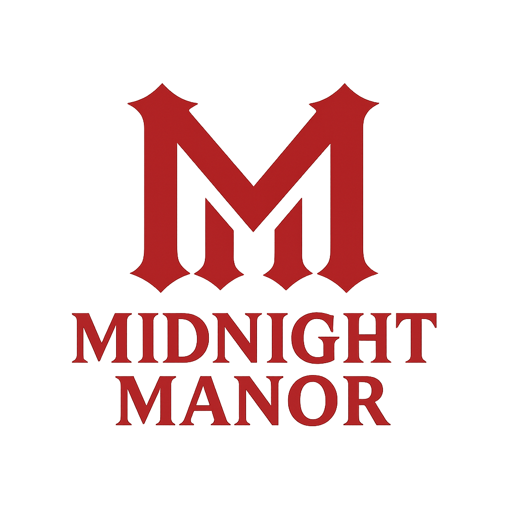 Midnight Manor Logo Double M letters intertwined