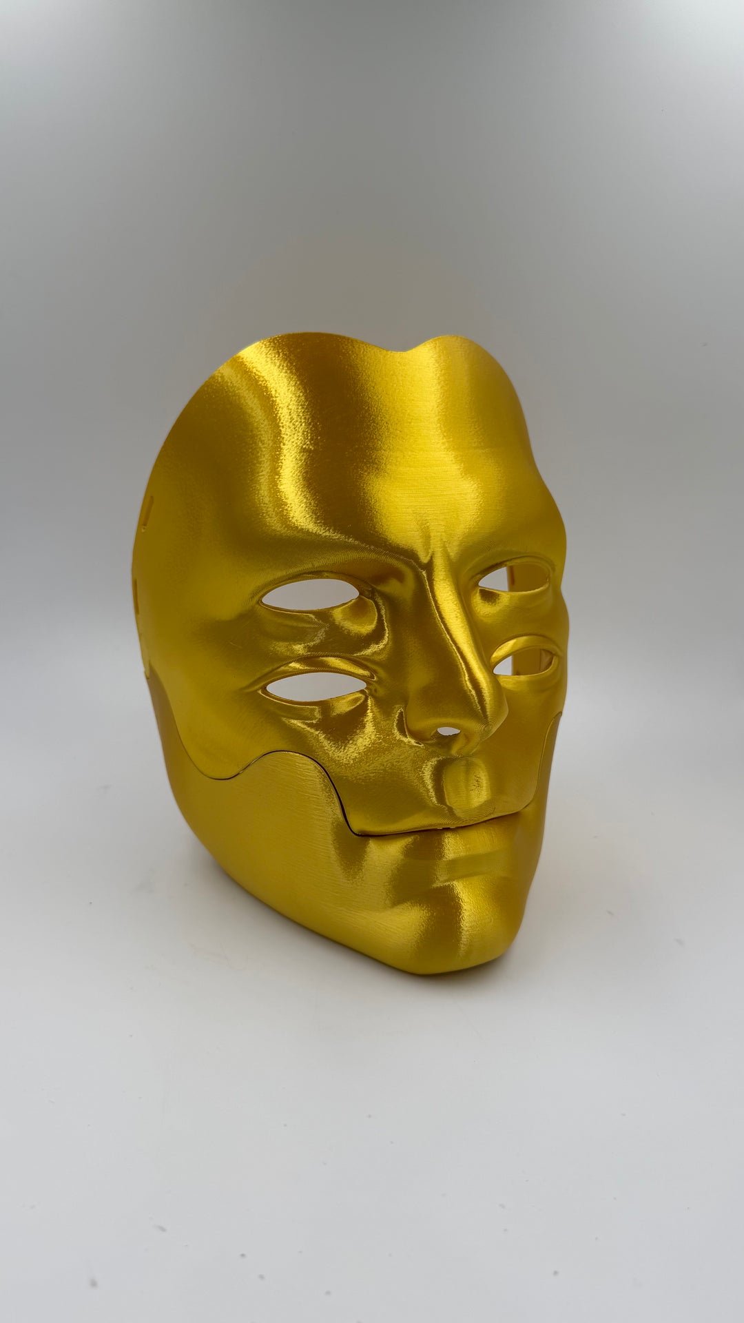 Argos 4 Eye Articulated Jaw Mask | Moving Jaw Monster Cosplay Mask | Four Eye Demon Horror Mask