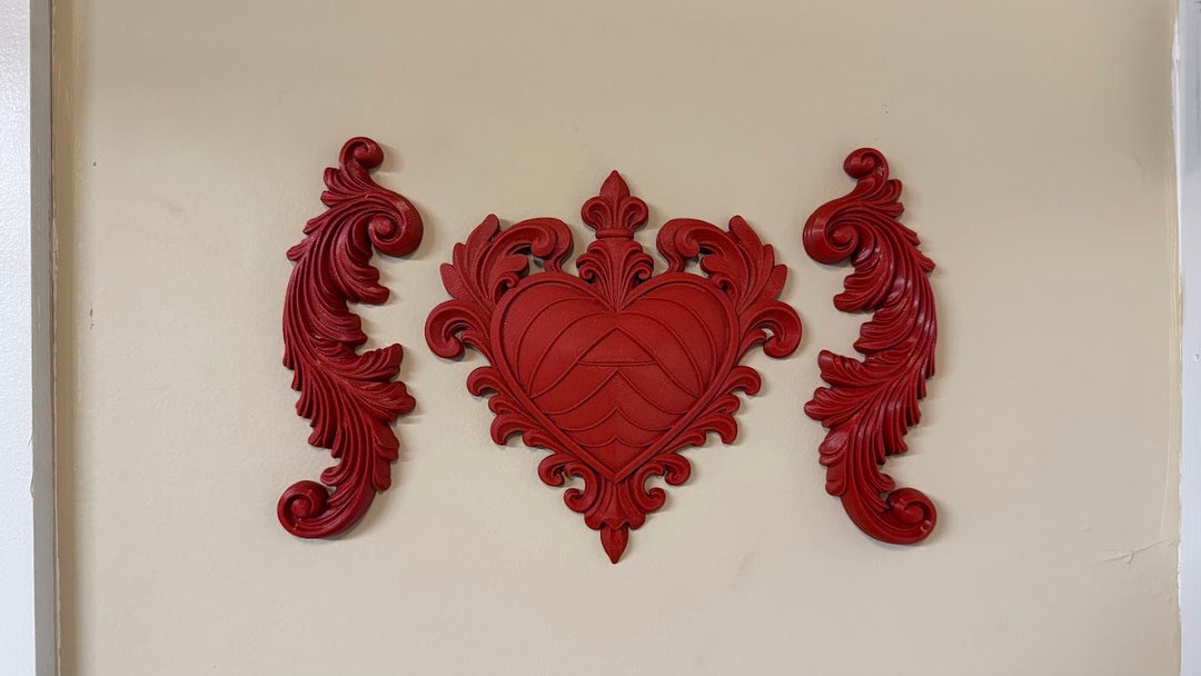 Gothic Victorian Heart Decor Wall Decorations