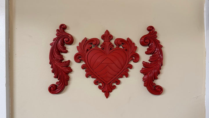Gothic Victorian Heart Decor Wall Decorations