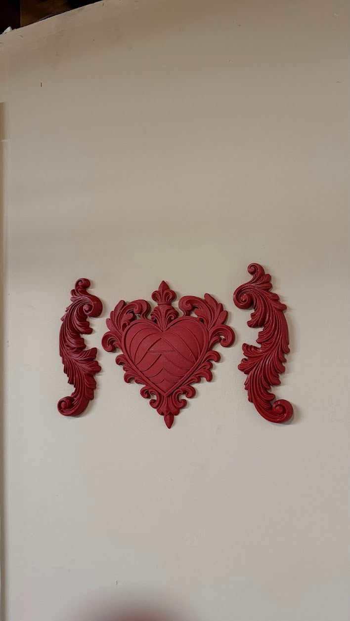 Gothic Victorian Heart Decor Wall Decorations