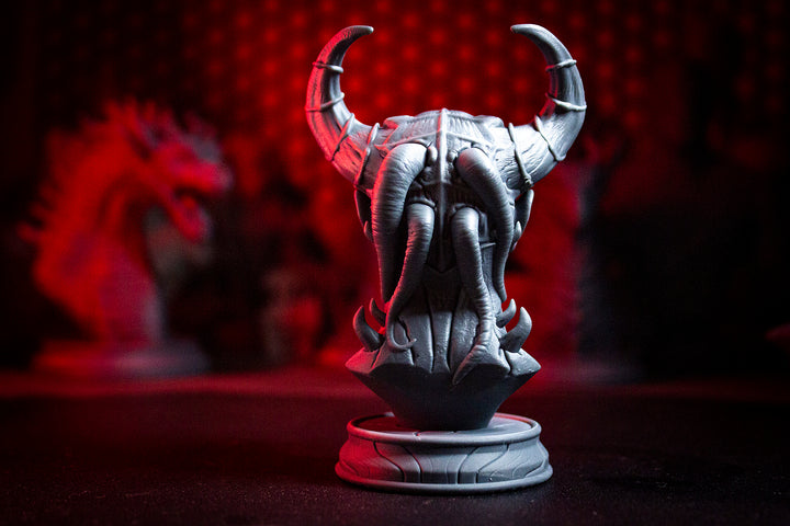 Belial El Diablo Bust Statue  - Embrace the Dark Majesty!