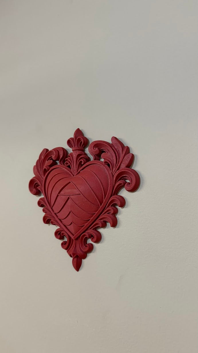 Gothic Victorian Heart Decor Wall Decorations