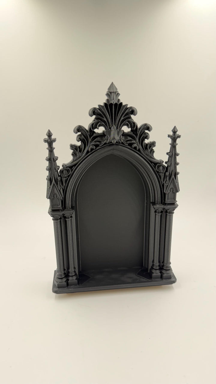 Victorian Gothic Cathedral Wall Altar Niche