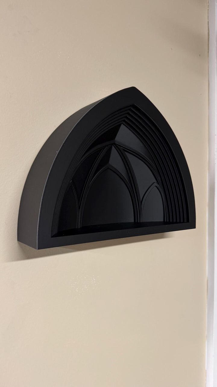 Gothic Cathedral Arch Wall display altar