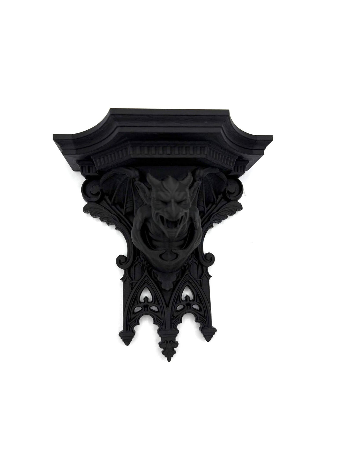 Gothic Gargoyle Shelf Cathedral Sentinel