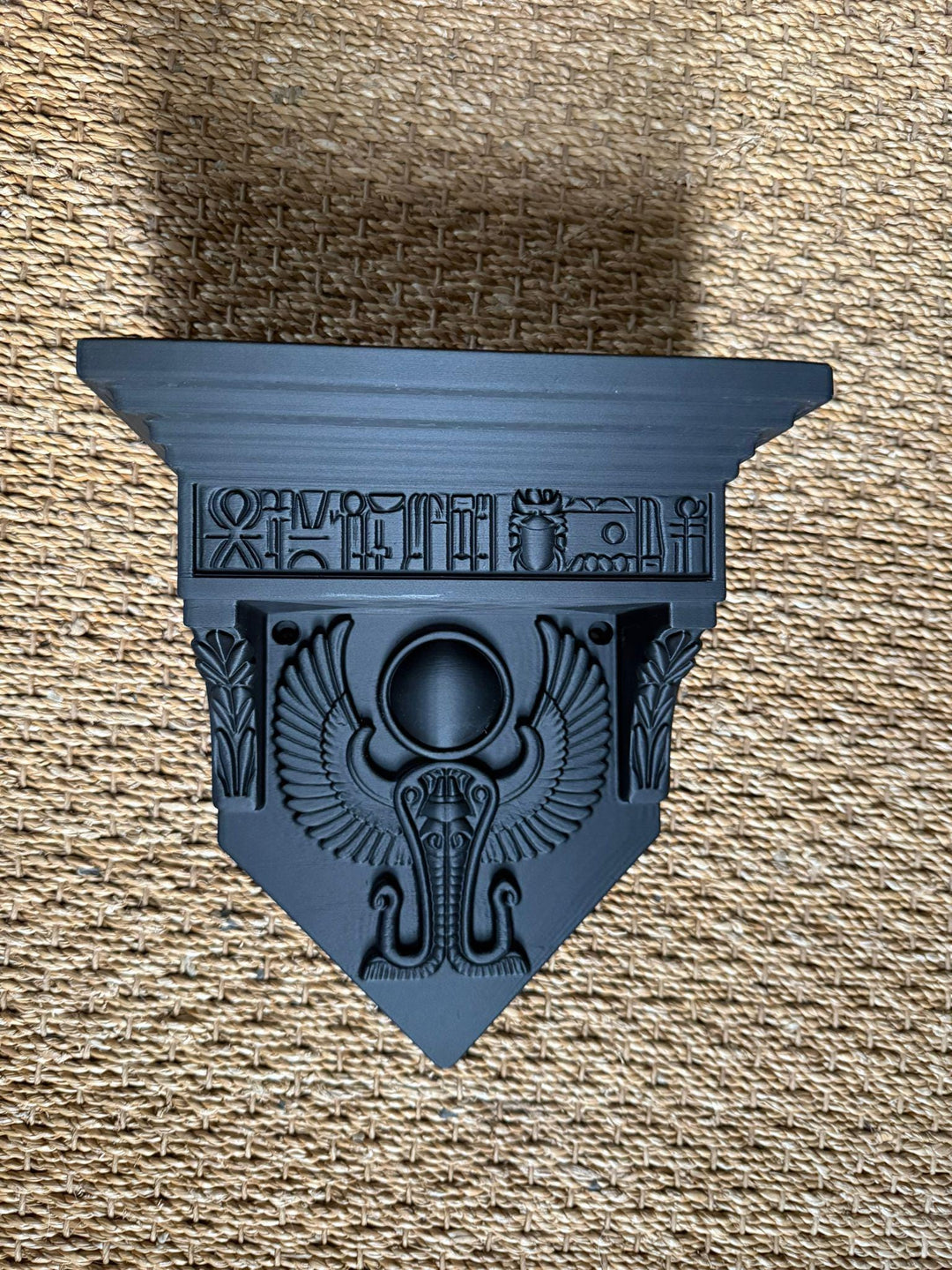 Egyptian Sun God Amun Ra Altar Shelf