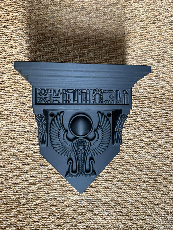 Egyptian Sun God Amun Ra Altar Shelf