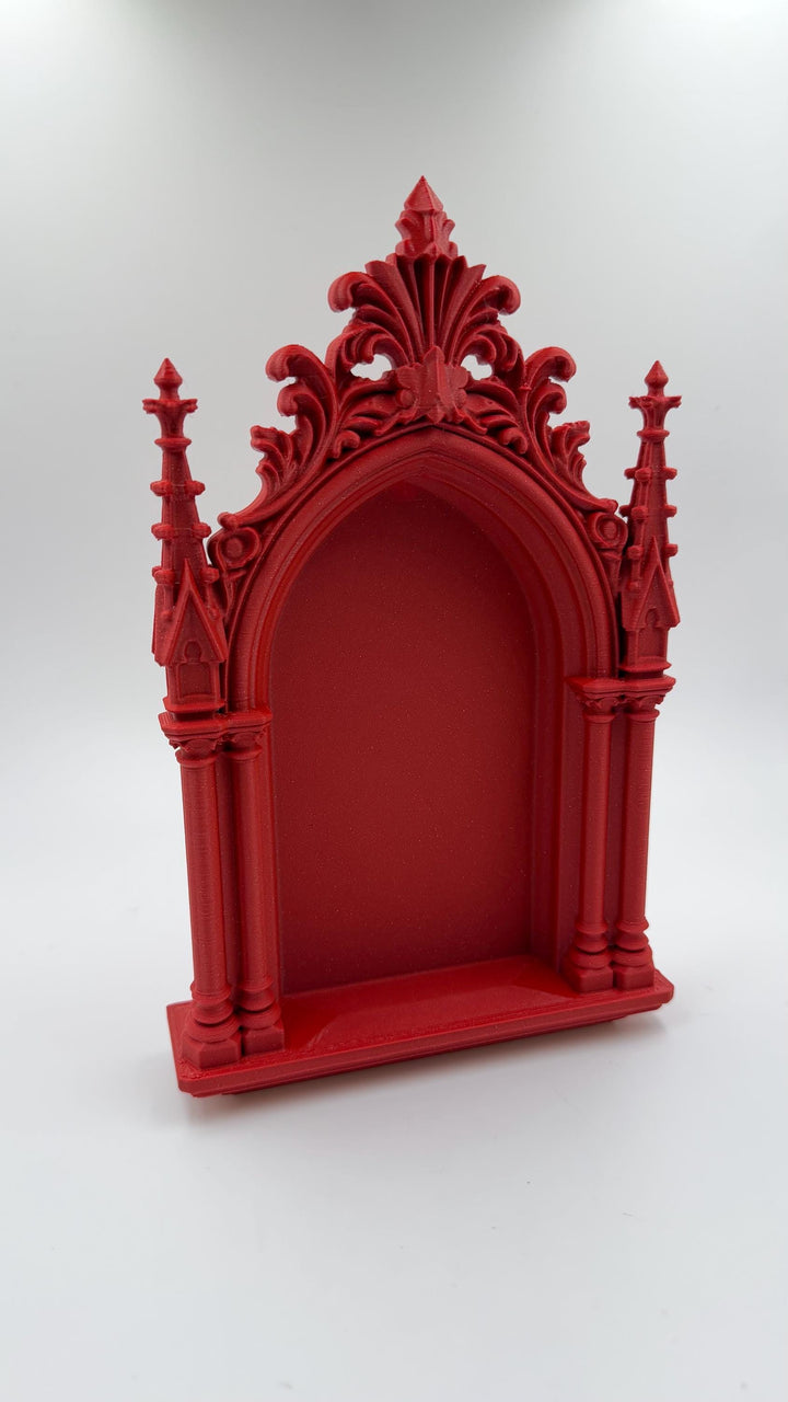 Victorian Gothic Cathedral Wall Altar Niche