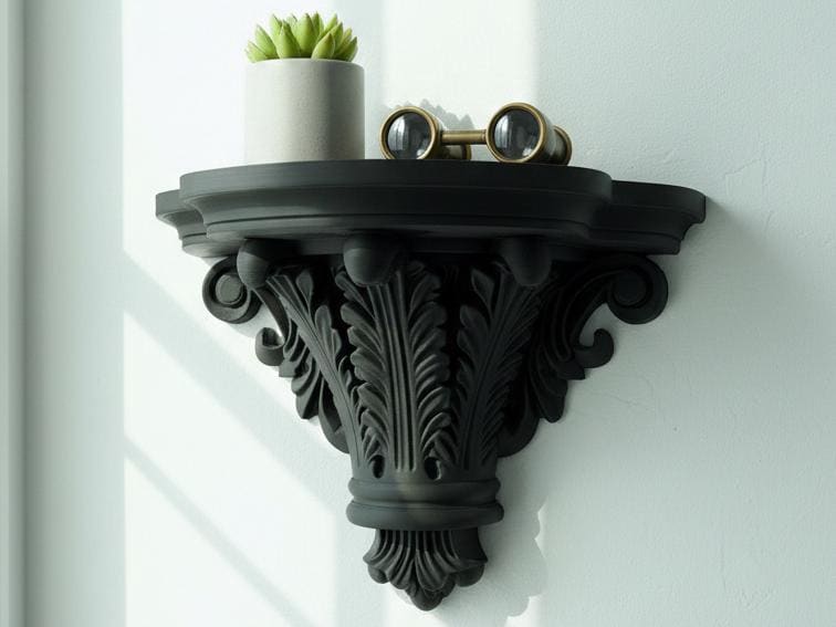 Gothic Victorian Classic Foliage Shelf