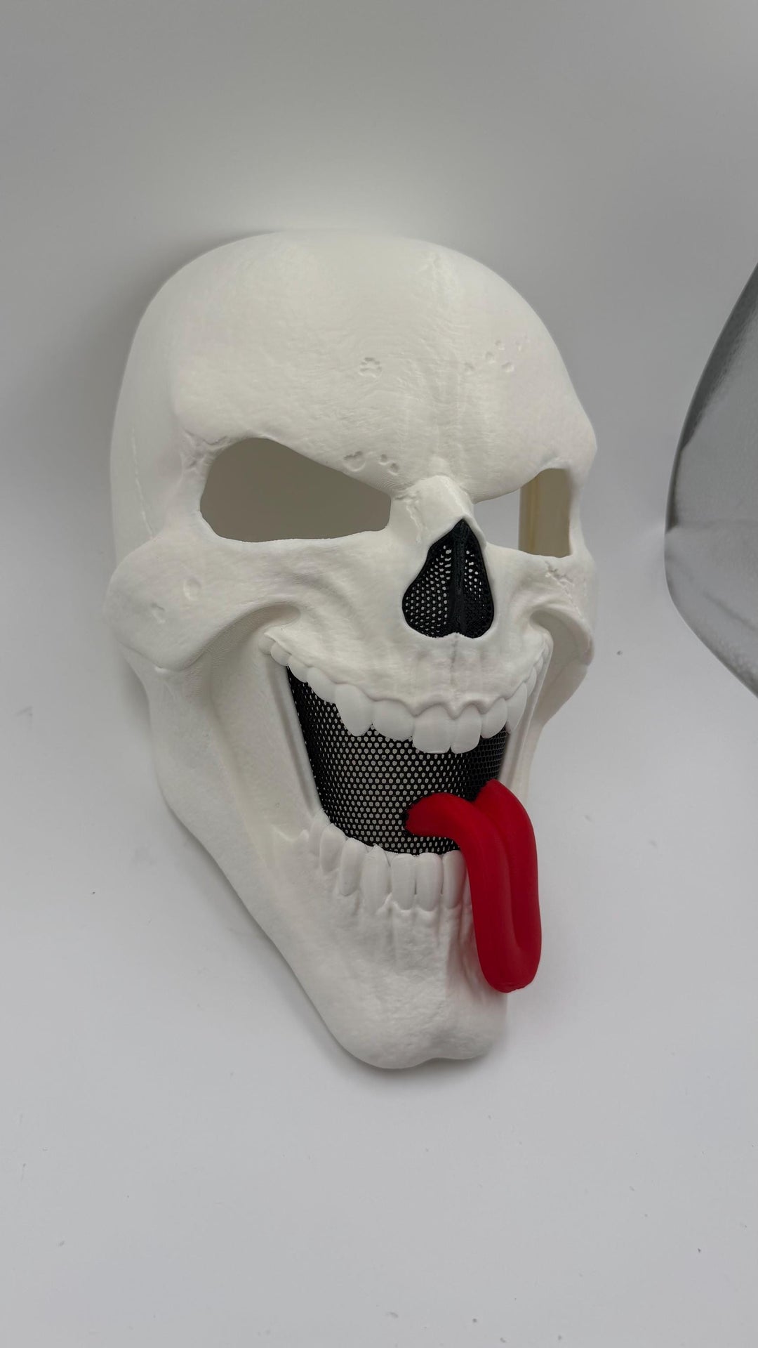 Wazzup Skeleton Mask, Funny Horror Mask, Scary Movie Inspired Skull Mask, Halloween Cosplay Costume