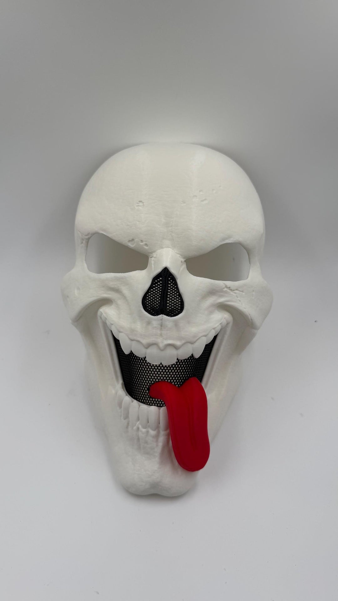 Wazzup Skeleton Mask, Funny Horror Mask, Scary Movie Inspired Skull Mask, Halloween Cosplay Costume