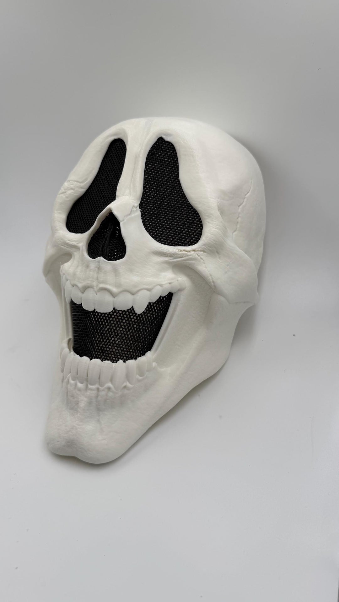 Wazzup Skeleton Mask, Funny Horror Mask, Scary Movie Inspired Skull Mask, Halloween Cosplay Costume