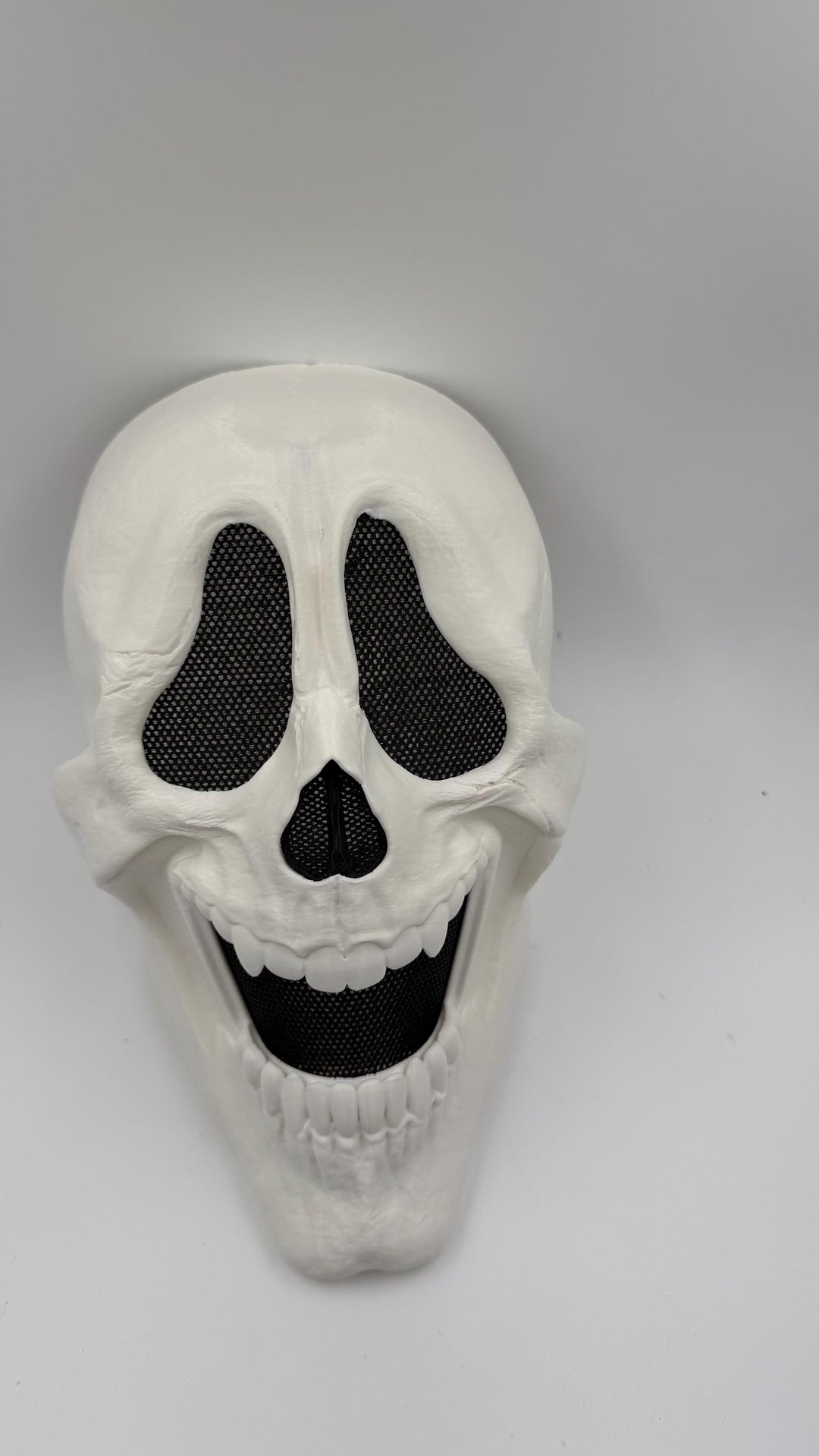 Wazzup Skeleton Mask, Funny Horror Mask, Scary Movie Inspired Skull Mask, Halloween Cosplay Costume