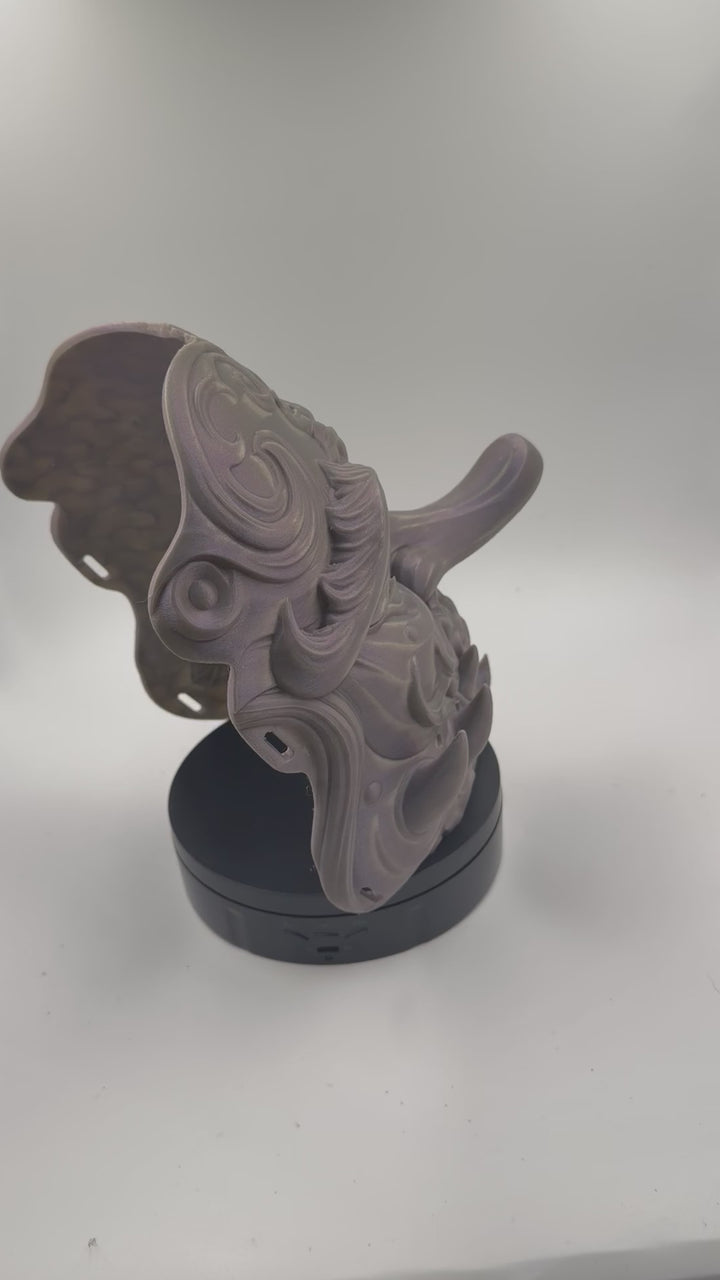Tengu Mask Japanese | Long Nose Yokai Demon Cosplay Mask | Samurai Japanese Mask