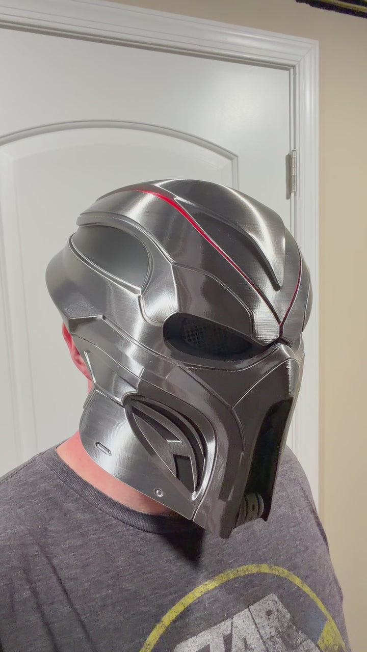 Predator Spawn Themed Full Color Helmet