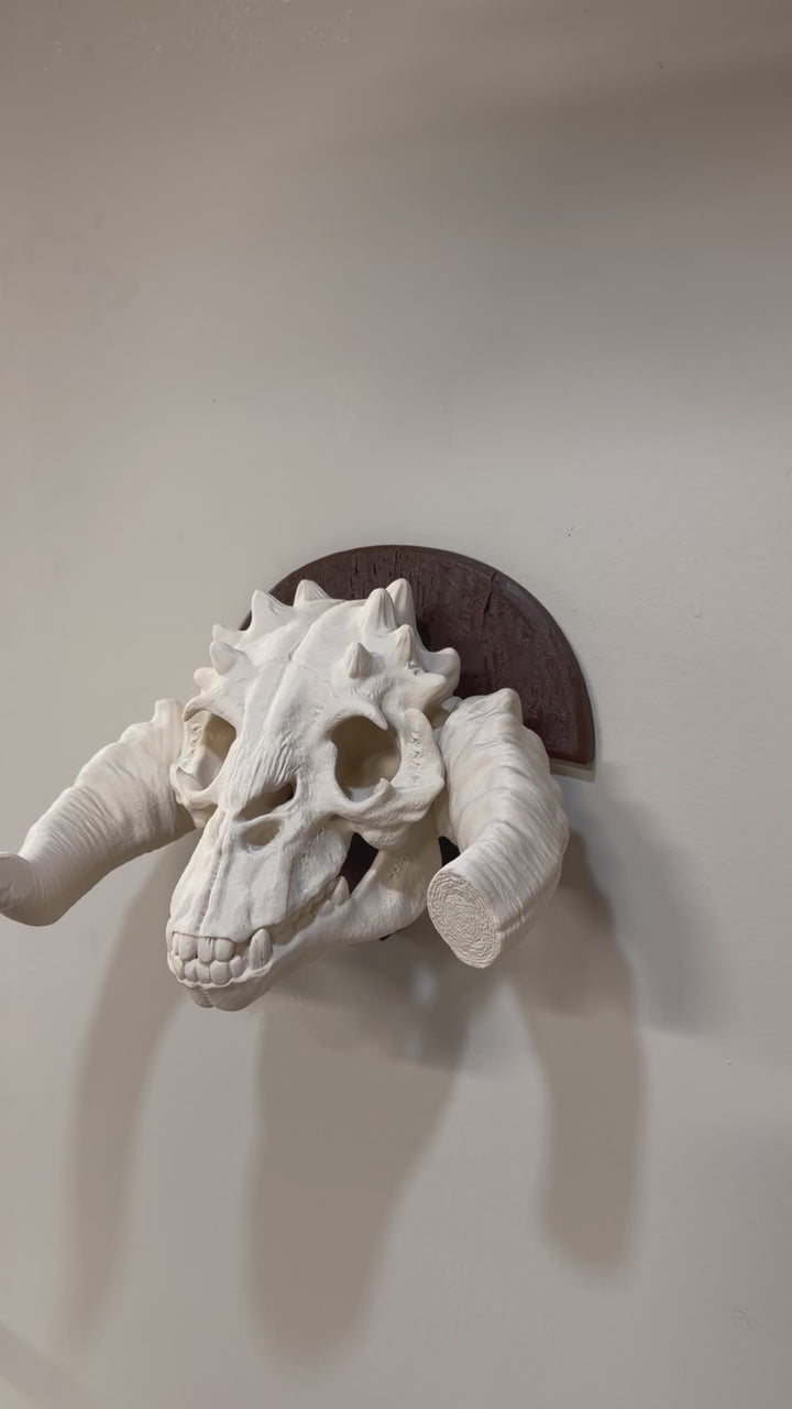 Tauntaun Skull Wall mount Plaque