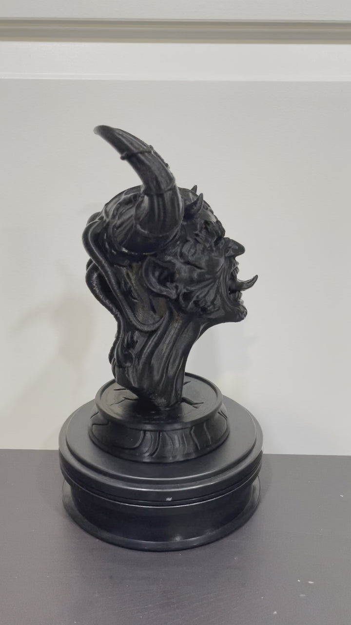 Belial El Diablo Bust Statue  - Embrace the Dark Majesty!