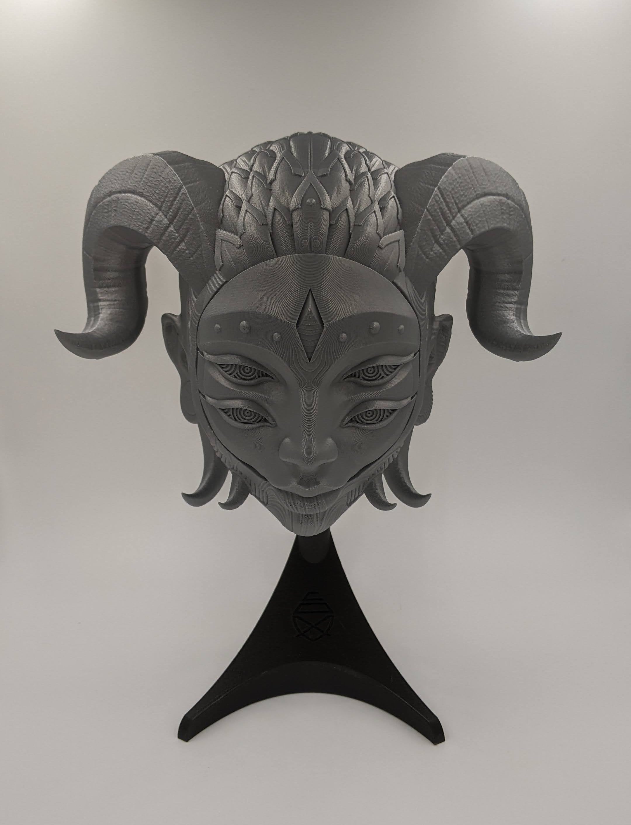 Hellequin Japanese Demon Mask